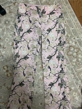 PLAYBOY Pink Floral Camo Track Pants